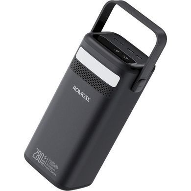 Універсальна мобільна батарея Romoss PMT75 75000mAh Black (PMT75-1E2-2133H) [603443]