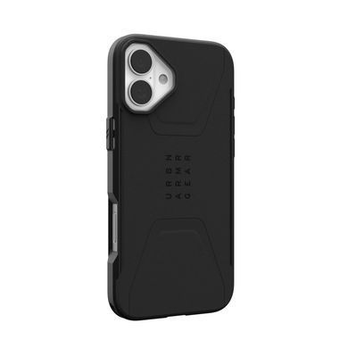 Чохол UAG для iPhone 16 Plus, Civilian Magsafe, Black (114443114040) [108213]