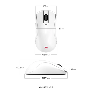 Комп'ютерна миша ZOWIE ZA13‑DW WHITE (9H.N4RBE.A3E) [305435]