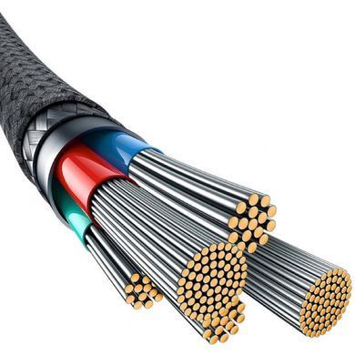 Кабель Baseus Unbreakable Series Fast Charging Data Cable Type-C to iP 20W 1m Cluster Black (P10355803111-00) [805245]