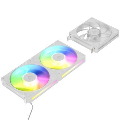 Набір із трьох вентиляторів для корпусу 140MM BioniX P14 A-RGB 3-PACK WHT ARCTIC (ACFAN00342A) [504721]