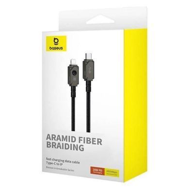 Кабель Baseus Unbreakable Series Fast Charging Data Cable Type-C to iP 20W 1m Cluster Black (P10355803111-00) [805245]