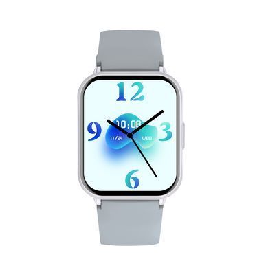 Смарт-годинник WIWU Smart Watch SW09 Silver (6976975619568) [806482]