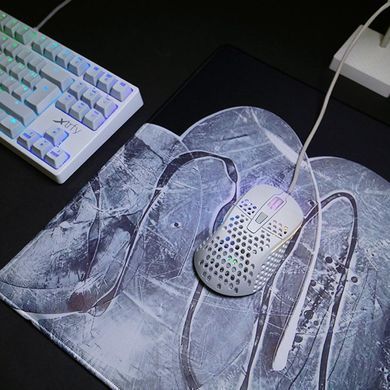 Ігрова поверхня Xtrfy GP4 Cloud White, L (460 x 400 x 4мм), білий (XG-GP4-L-WHITE) [104213]
