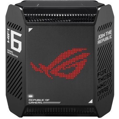 Wi-Fi Mesh-система Asus ROG Rapture GT6 1pk Black (90IG07F0-MU9A10) (GT6(B-1-PK)) [609545]