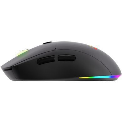 Мишка Media-Tech, бездротова Bluetooth+2.4G, 3200dpi., 5кн., Silent, чорна (MT1124) [405172]