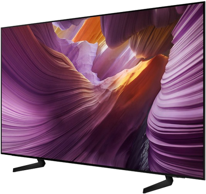 Телевізор 55" Samsung OLED 4K 100Hz Smart Tizen Black (QE55S85FAUXUA) [102296]