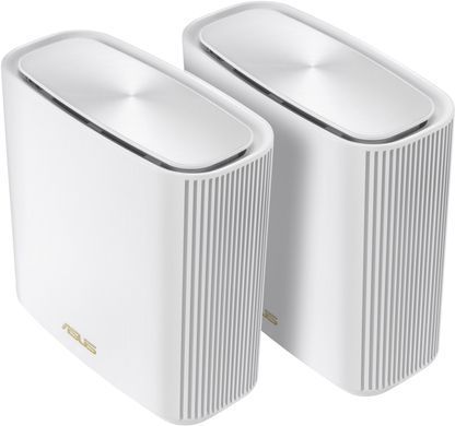 Система WiFi-Mesh ASUS ZenWiFi XT8 v2 AX6600, 3xGE LAN, 1x2.5GE WAN, 1xUSB3.1, 2мод, білий (90IG0590-MO3A80) [104647]