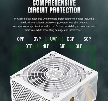 Блок живлення GAMEMAX (GP 550B WH) [304381]