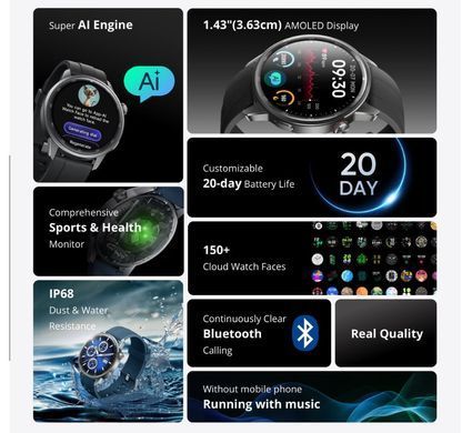 Смарт-годинник Realme (Watch S2 Black_EU) [604531]