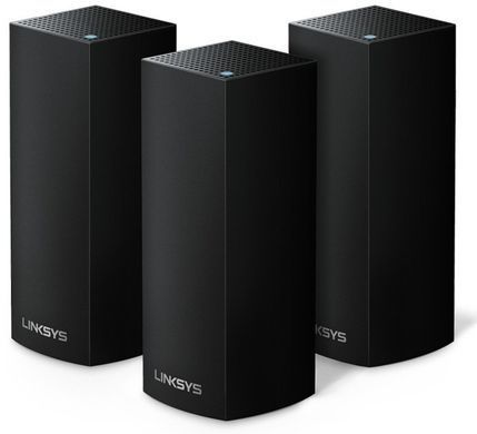 Система WiFi-Mesh Linksys WHW0303B AC2200, 3мод (WHW0303B-EU) [14381]