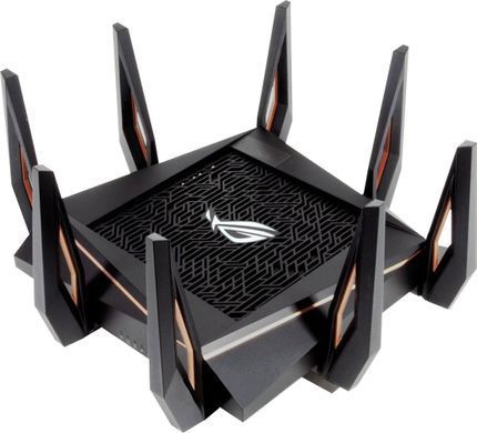 Маршрутизатор ASUS GT-AX11000 AX11000, 4xGE LAN, 1xGE WAN, 2xUSB3.1, MESH, EU-UK (90IG04H0-MU9G00) [104643]