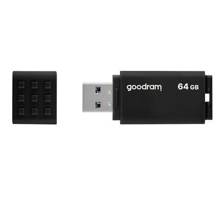 Флеш-накопичувач USB3.2 64GB Goodram UME3 Black (UME3-0640K0R11) [607089]