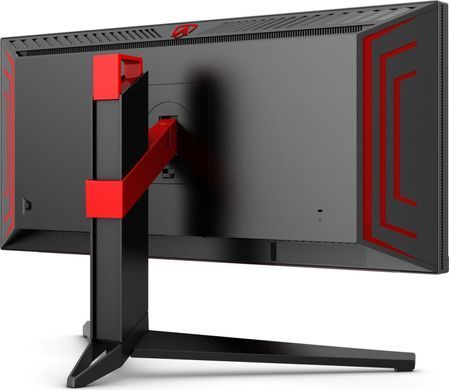 Монітор TFT 34" AOC AGON, WQHD, IPS, MiniLED, 170Гц, 1мс, 2xHDMI, 2xDP, USB-C, USB-hub, HAS, кол (AG344UXM) [400463]