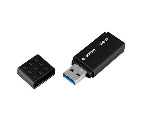 Флеш-накопичувач USB3.2 64GB Goodram UME3 Black (UME3-0640K0R11) [607089]