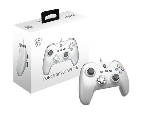 Геймпад MSI FORCE GC200 WIRED WHITE (FORCE GC200 WHITE) [502681]