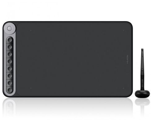 Графічний планшет Huion 10.5"x6.5", USB-C, чорний (Q620M) [112666]