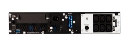 Джерело безперебійного живлення APC Smart-UPS Online 1000VA/1000W, RM 2U, LCD, USB, RS232, Network Card, 6xC13 (SRT1000RMXLI-NC) [102910]