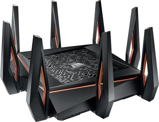 Маршрутизатор ASUS GT-AX11000 AX11000, 4xGE LAN, 1xGE WAN, 2xUSB3.1, MESH, EU-UK (90IG04H0-MU9G00) [104643]