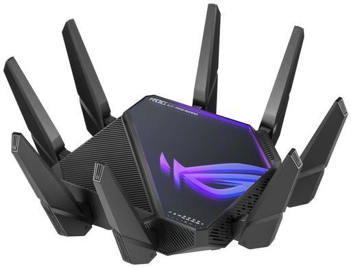 Маршрутизатор ASUS GT-AXE16000 AXE16000, 4xGE LAN, 1x2.5GE WAN, 2x10GE LAN/WAN, 1xUSB3.2, 1xUSB2.0, MESH (90IG06W0-MU2A10) [104542]