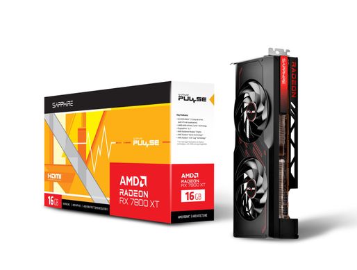 Відеокарта SAPPHIRE Radeon RX 7800 XT 16GB GDDR6 Pulse GAMING (11330-02-20G)