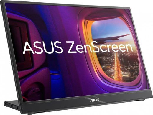 Монітор портативний Asus 16" ZenScreen MB16QHG HDMI, 2xUSB-C, Audio, IPS, 2560x1600, 16:10, 120Hz, DCI-P3 100%, HDR400, Cover (90LM08NG-B01170) [100898]