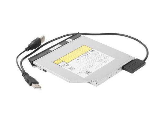 Адаптер Cablexpert USB - Slim SATA II (M/M), 0.5 м, чорний (A-USATA-01) [603596]