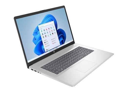 Ноутбук HP 17-cp2043ua 17.3" FHD IPS AG, AMD R3-7320U, 8GB, F512GB, UMA, Win11, сріблястий (D06HFEA) [112991]