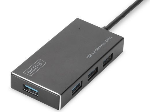 Хаб DIGITUS USB-A > 4хUSB-А, активний (DA-70240-1) [108793]