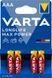 Батарейка Varta Longlife Max Power лужна AAA блістер, 4 шт (04703101404) [113967], фото 1