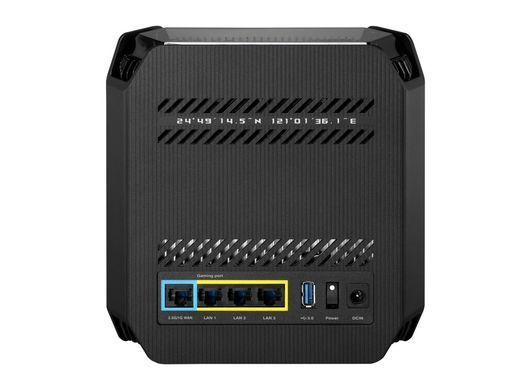 Wi-Fi Mesh-система Asus ROG Rapture GT6 1pk Black (90IG07F0-MU9A10) (GT6(B-1-PK)) [609545]