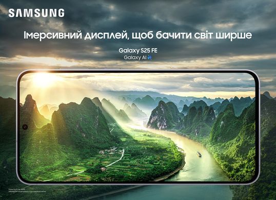 Смартфон Samsung Galaxy S25 FE 5G 8/512Gb ZKI Jetblack (SM-S731BZKIEUC) [202866]