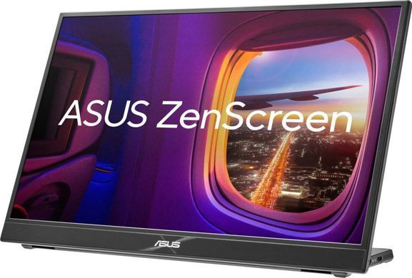 Монітор портативний Asus 16" ZenScreen MB16QHG HDMI, 2xUSB-C, Audio, IPS, 2560x1600, 16:10, 120Hz, DCI-P3 100%, HDR400, Cover (90LM08NG-B01170) [100898]