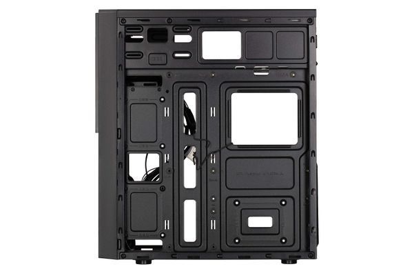 Корпус 2E Alfa E190-3U без БЖ 2xUSB3.0, 1xUSB2.0, VGA 320мм, ATX, чорний (2E-E190-3U) [109536]