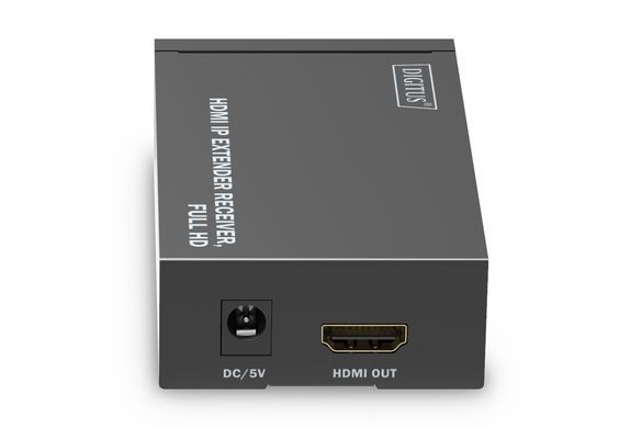 Подовжувач DIGITUS HDMI Full HD IP, приймач для DS-55517, 120м (DS-55518) [108625]