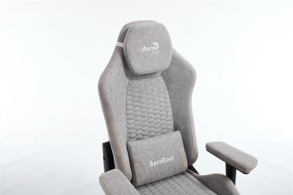 Крісло для геймерів AeroCool CROWN Loft Light Grey (ACGC-2052104.41) [621271]