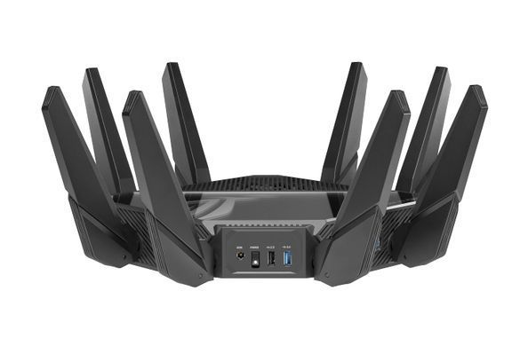 Маршрутизатор ASUS GT-AXE16000 AXE16000, 4xGE LAN, 1x2.5GE WAN, 2x10GE LAN/WAN, 1xUSB3.2, 1xUSB2.0, MESH (90IG06W0-MU2A10) [104542]