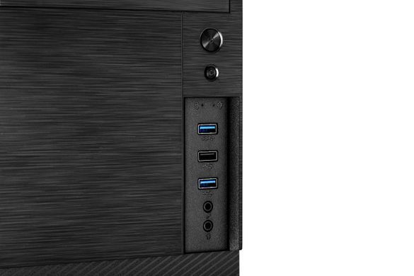 Корпус 2E Alfa E190-3U без БЖ 2xUSB3.0, 1xUSB2.0, VGA 320мм, ATX, чорний (2E-E190-3U) [109536]