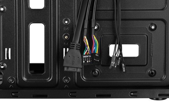 Корпус 2E Alfa E190-3U без БЖ 2xUSB3.0, 1xUSB2.0, VGA 320мм, ATX, чорний (2E-E190-3U) [109536]