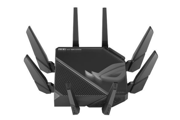 Маршрутизатор ASUS GT-AXE16000 AXE16000, 4xGE LAN, 1x2.5GE WAN, 2x10GE LAN/WAN, 1xUSB3.2, 1xUSB2.0, MESH (90IG06W0-MU2A10) [104542]