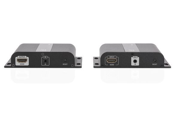 Набір подовжувачів DIGITUS HDMI через IP, 4K*2K@30Гц, (CAT 5/5e/6/7), 120м (DS-55122) [108518]