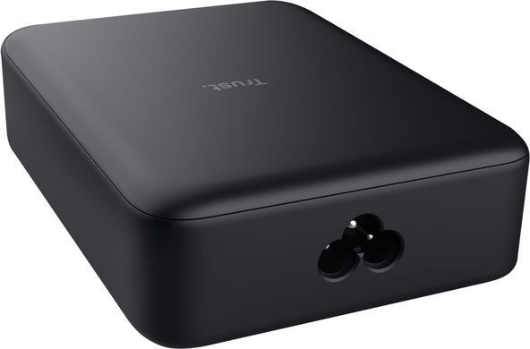 Зарядний пристрій мережевий Trust Maxo 240Вт,GaN, 4xUSB-C,PD, чорний (25413_TRUST) [108428]