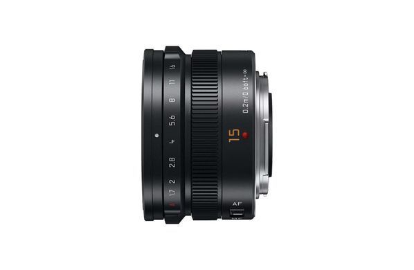 Об`єктив Panasonic Micro 4/3 Lens 15mm f/1.7 ASPH Black (H-X015E9-K) [111720]