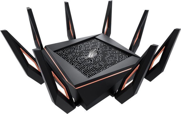 Маршрутизатор ASUS GT-AX11000 AX11000, 4xGE LAN, 1xGE WAN, 2xUSB3.1, MESH, EU-UK (90IG04H0-MU9G00) [104643]