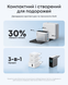 Мережевий зарядний пристрій Anker GaN Charger 100W, 2xUSB-C PD & 1xUSB-A w Display and Cable Dark Gray (B121BGZ1) [203875], фото 6