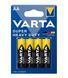 Батарейка Varta Super Heavy Duty вугільно-цинкова AA блістер, 4 шт (02006101414) [113360], фото 2