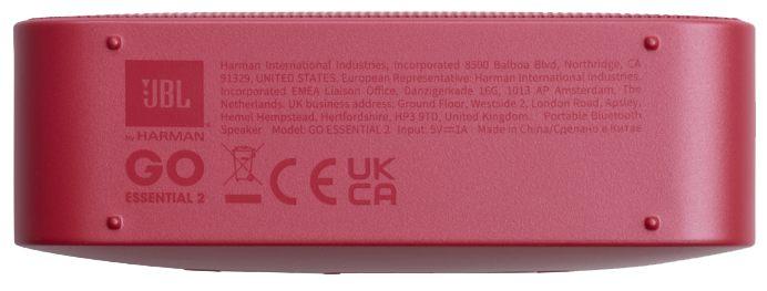 Портативна колонка JBL Go Essential 2 Red (JBLGOES2REDEU) [201541]