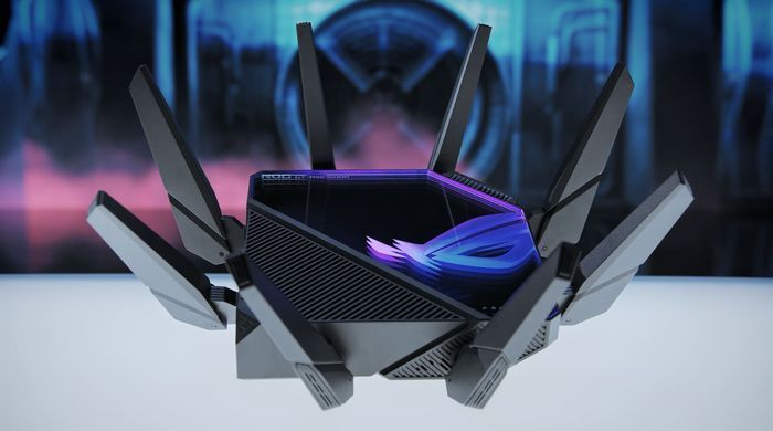 Маршрутизатор ASUS GT-AXE16000 AXE16000, 4xGE LAN, 1x2.5GE WAN, 2x10GE LAN/WAN, 1xUSB3.2, 1xUSB2.0, MESH (90IG06W0-MU2A10) [104542]