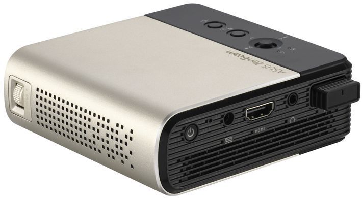 Проєктор портативний Asus ZenBeam E2 WVGA, 300 lm, LED, 1.3, WiFi (90LJ00H3-B01170) [105341]