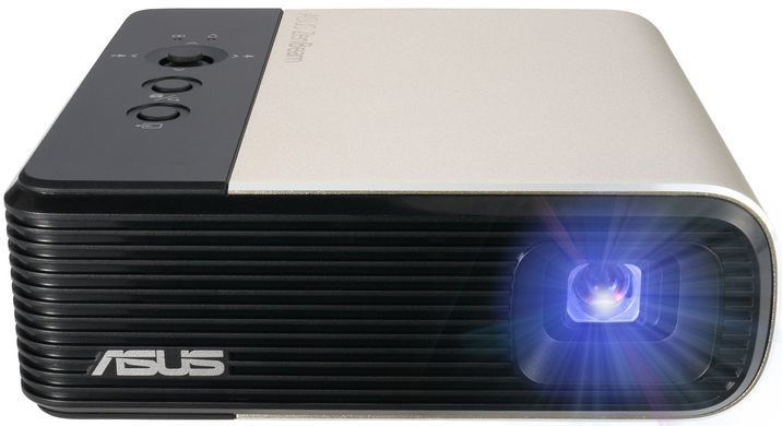 Проєктор портативний Asus ZenBeam E2 WVGA, 300 lm, LED, 1.3, WiFi (90LJ00H3-B01170) [105341]
